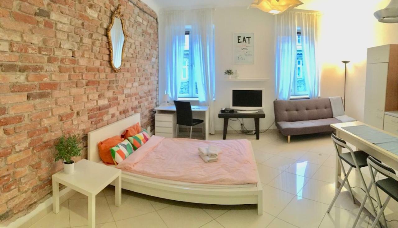 Nowogrodzka Cozy Studio Appartement Warschau Buitenkant foto